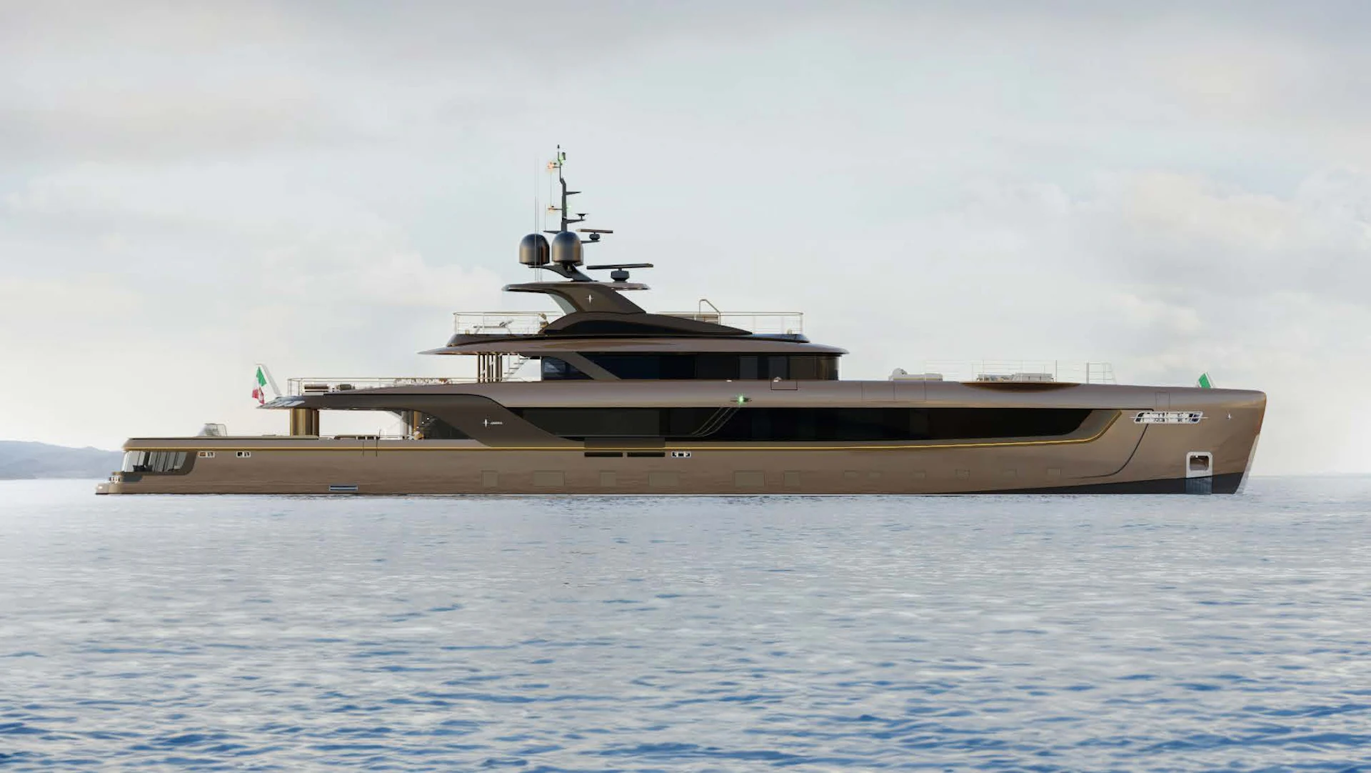 Admiral S-Force 55 Hull 4 Exterior