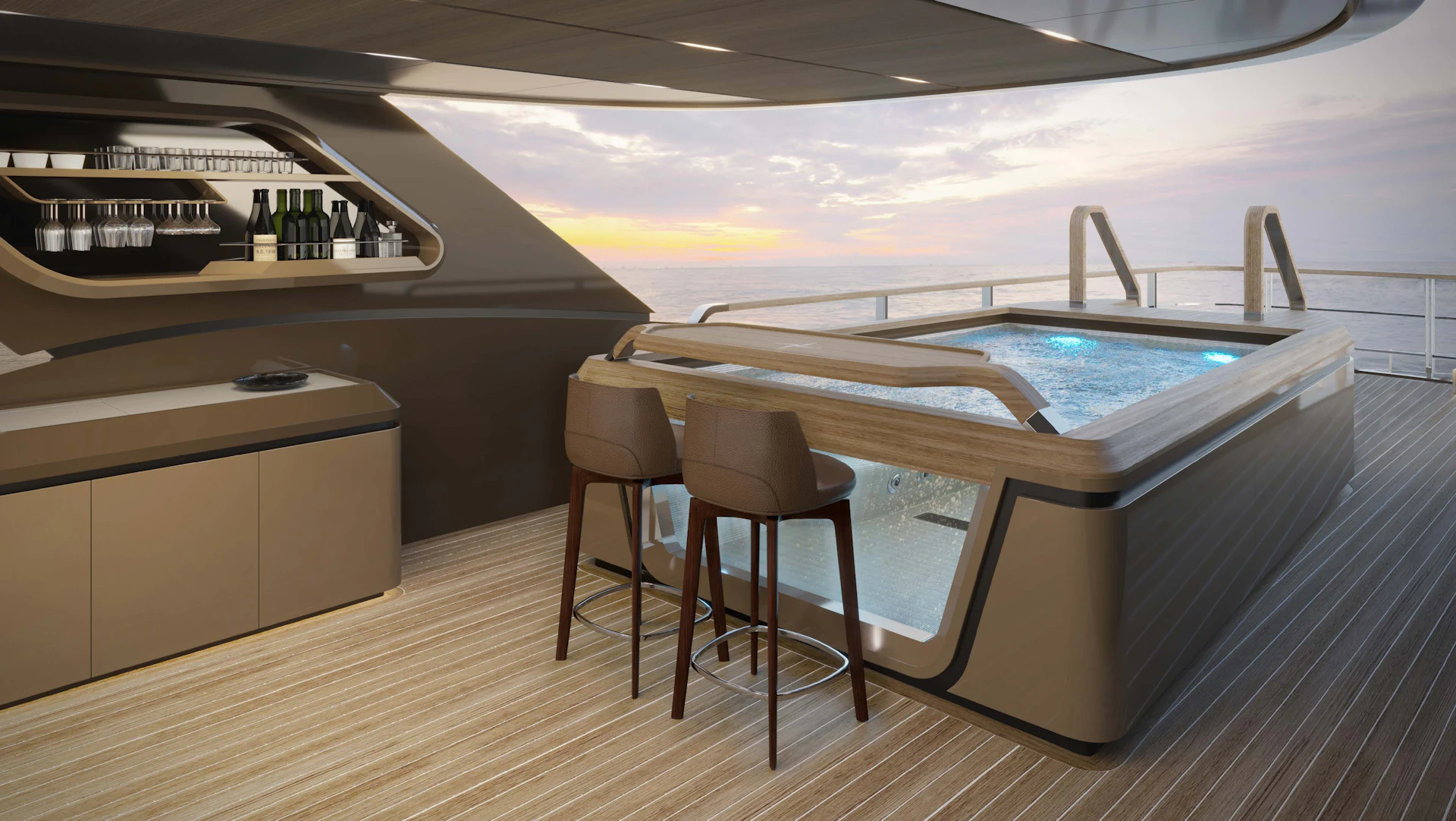 Admiral S-Force 55 Hull 4 Charter Jacuzzi