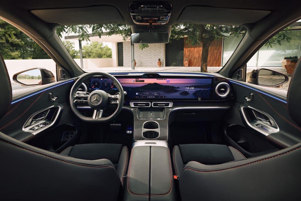 Mercedes-Benz GLC AMG EV Interior Screen