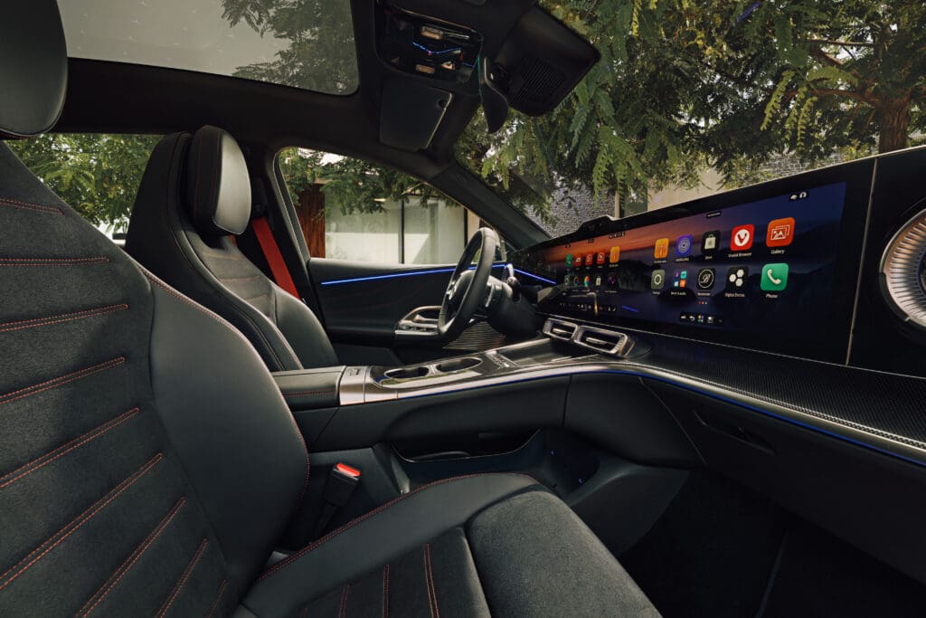 Mercedes-Benz GLC AMG EV Interior Screen