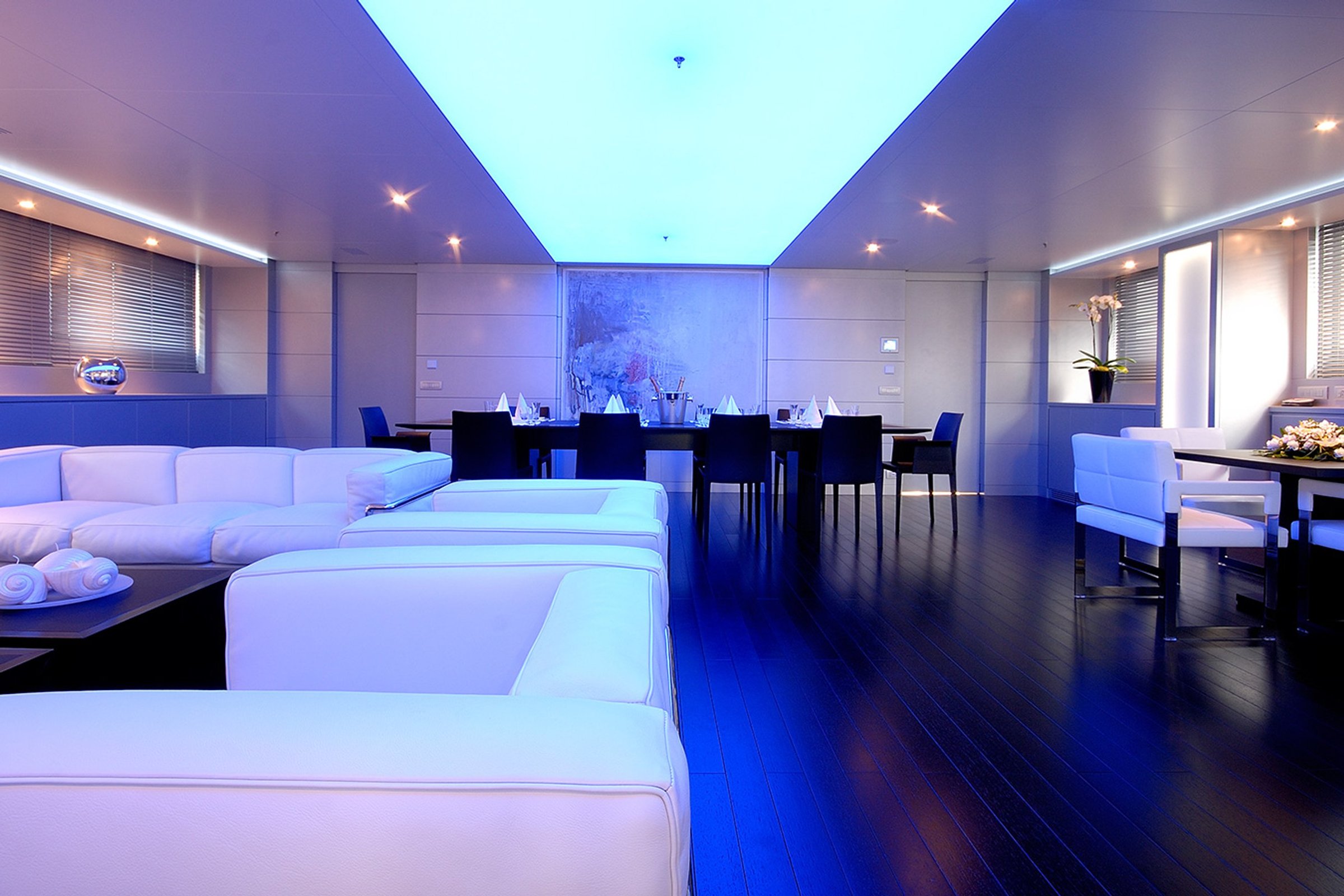 Baglietto Yacht Living Room