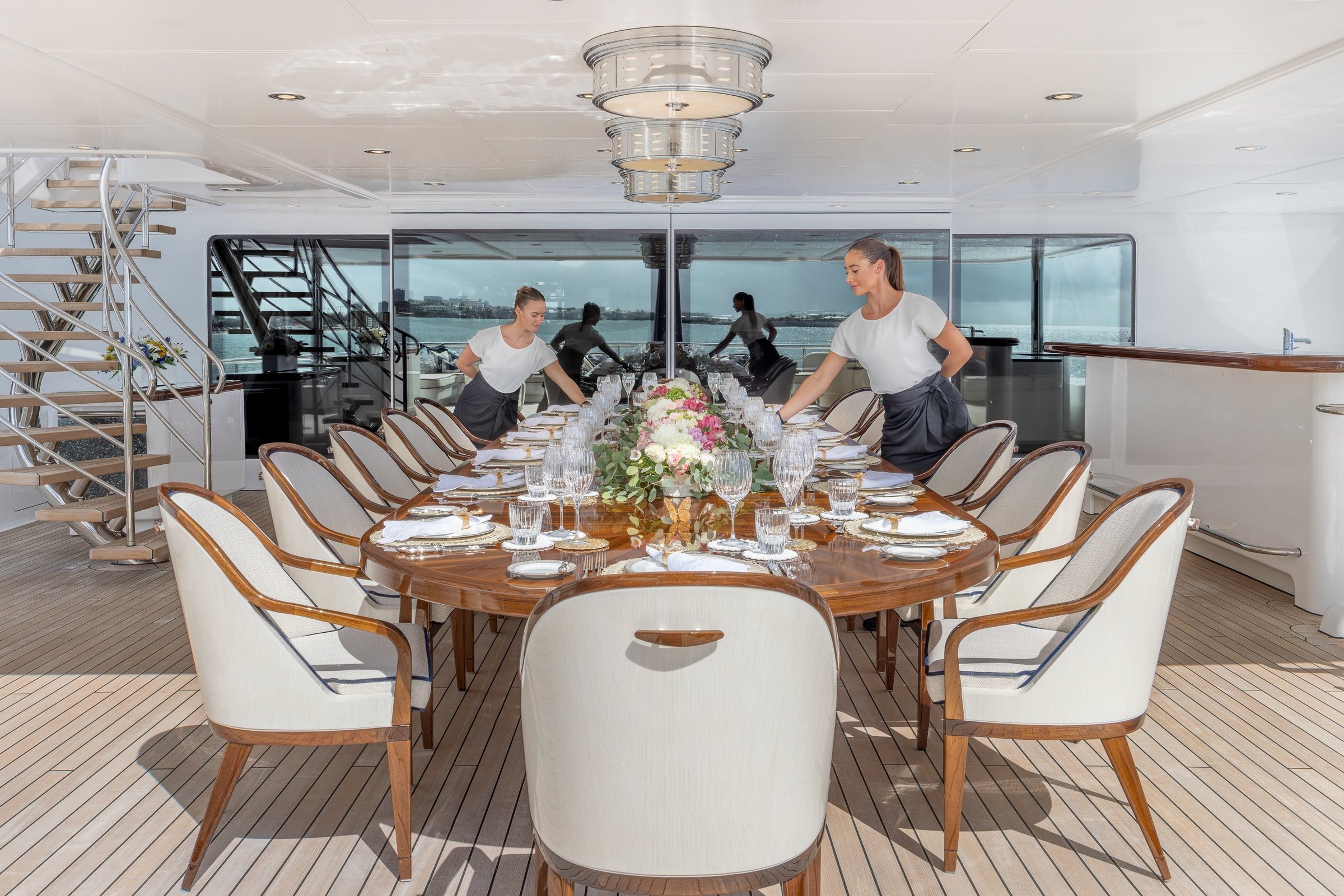 Superyacht Charter Dinner