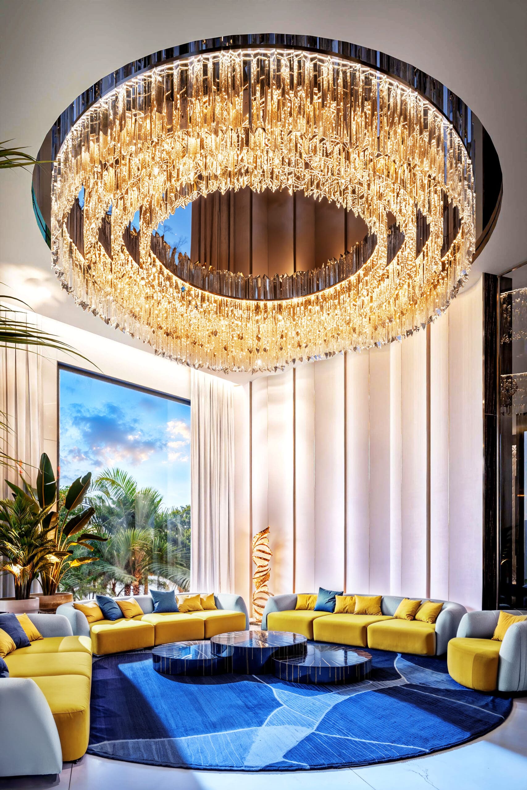 Aureum Estate Dubai Hills Jacob & Co Chandelier