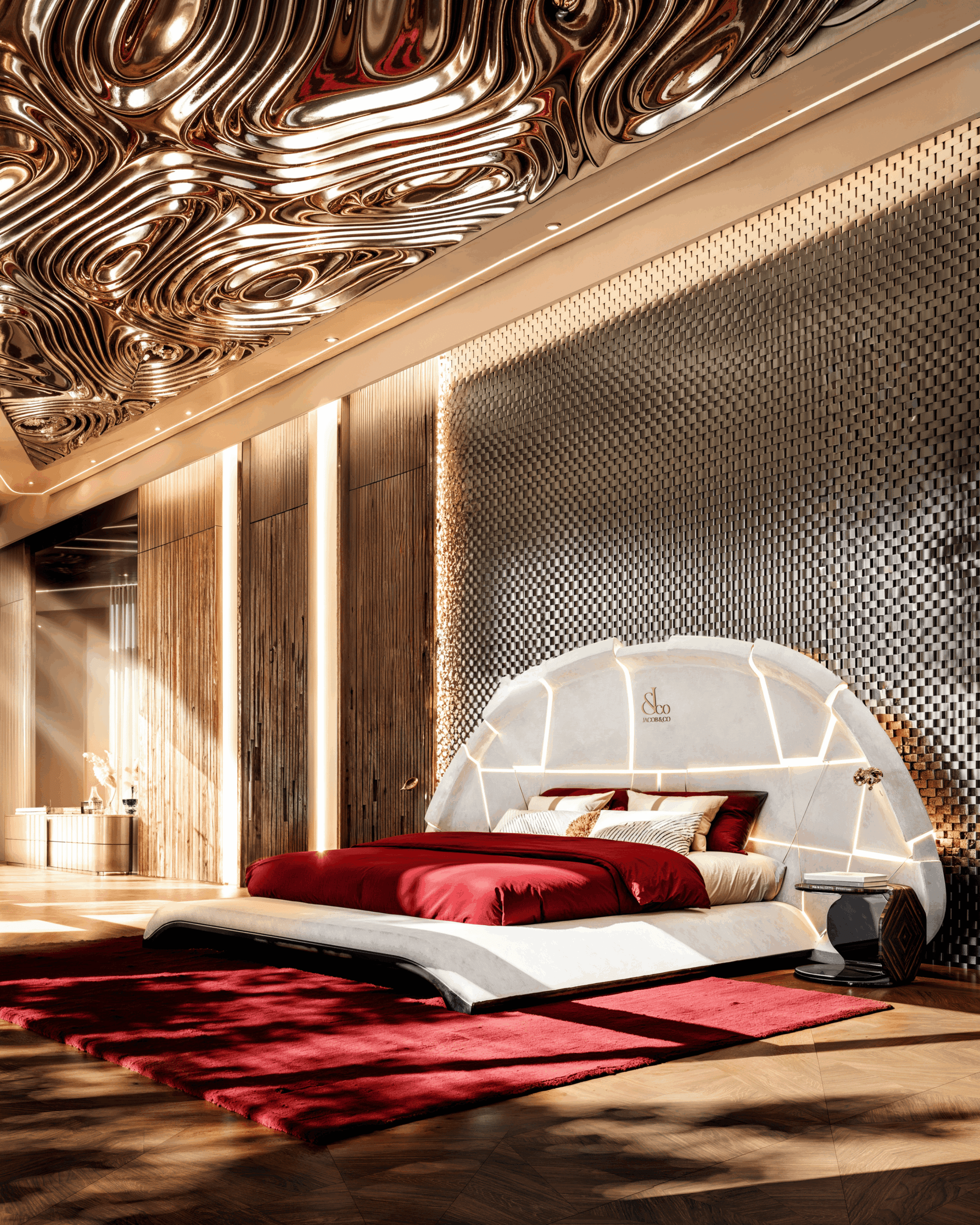 Aureum Estate Dubai Hills Jacob & Co Bedroom