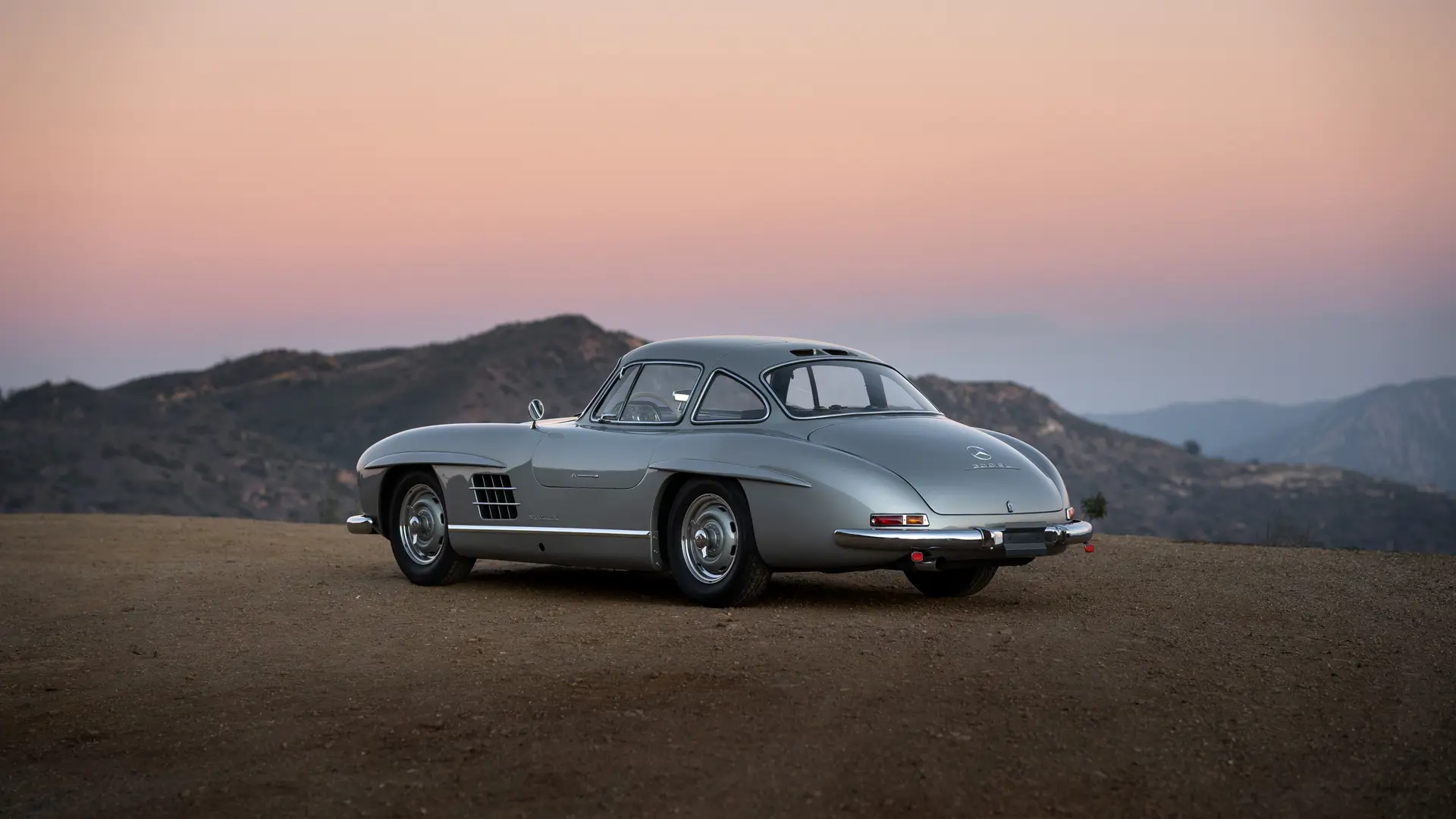 1955 Mercedes-Benz 300 SL Alloy Gullwing Rear