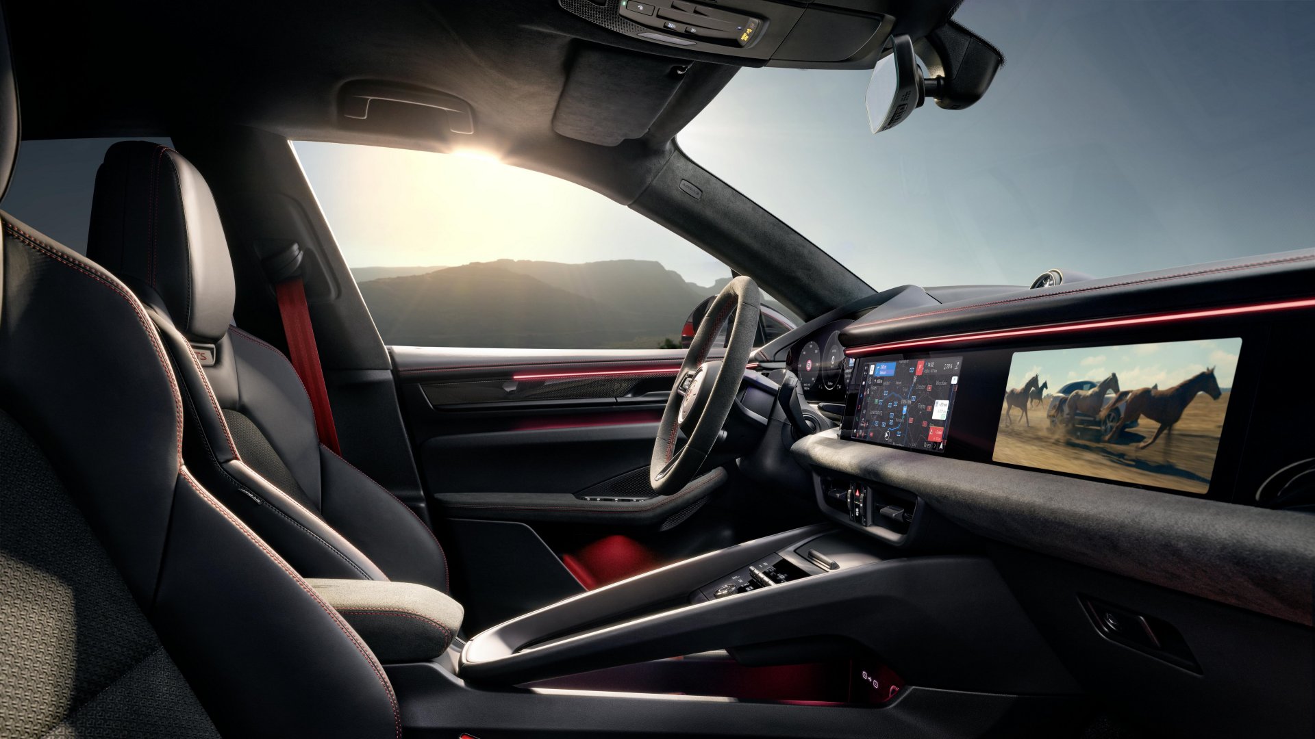 Electric Porsche Macan GTS 2026 - Interior