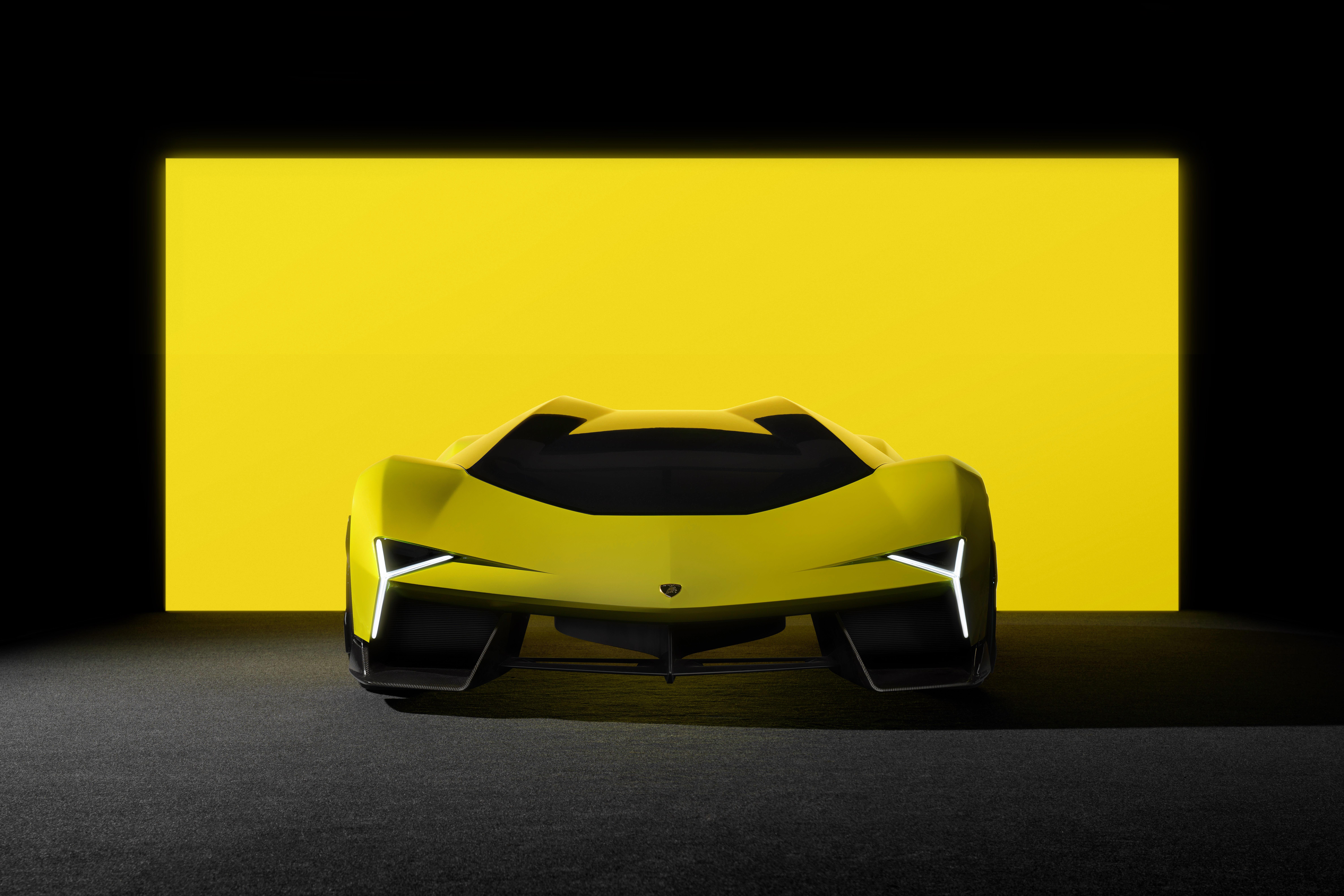 Lamborghini Manifesto Futuristic Supercar Grill