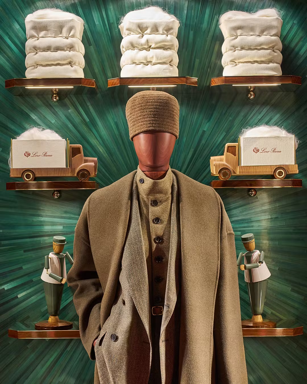 Loro Piana New York Bergdorf Menswear Coat 