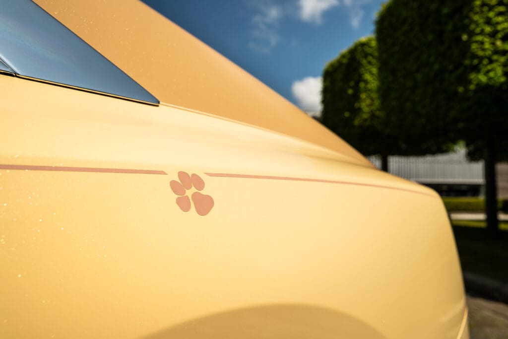 Rolls-Royce Spectre Bailey Labrador–Golden Retriever Print