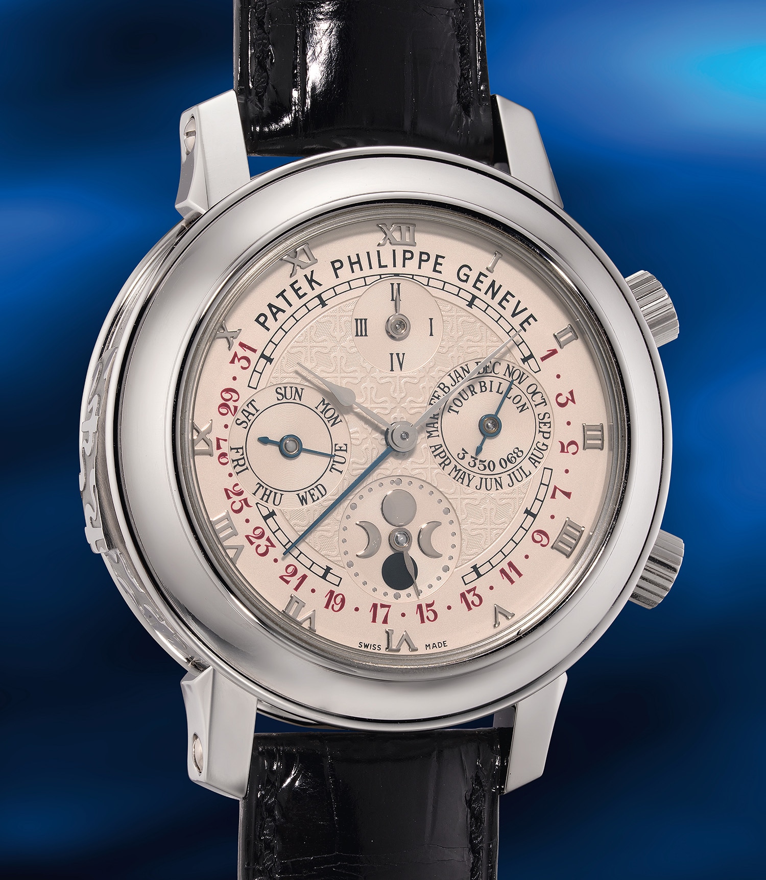 Patek Philippe Sky Moon Tourbillon ref. 5002P-001 Dial