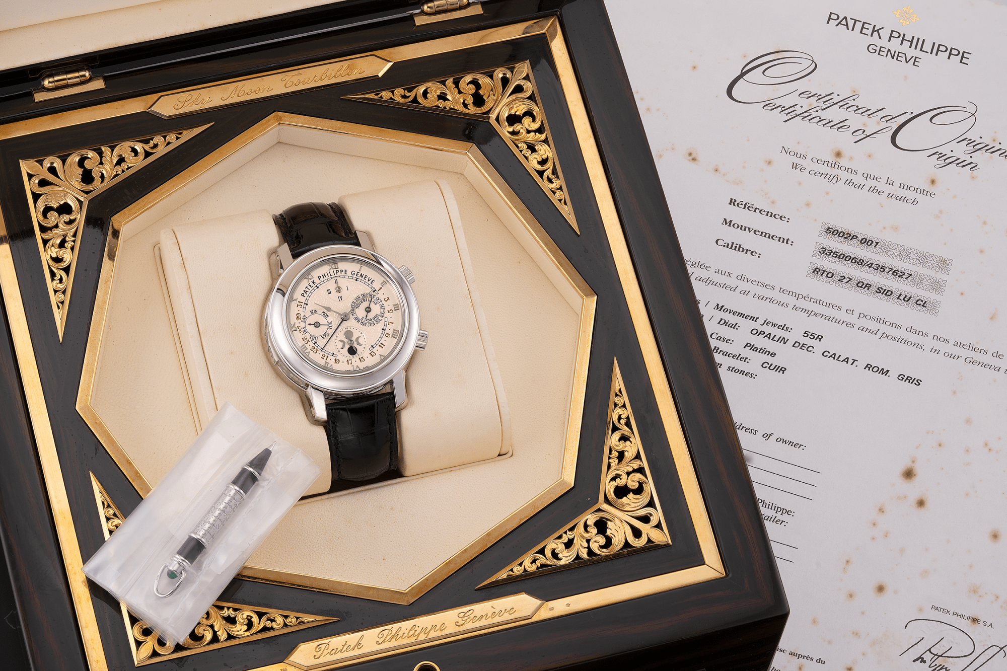 Patek Philippe Sky Moon Tourbillon ref. 5002P-001