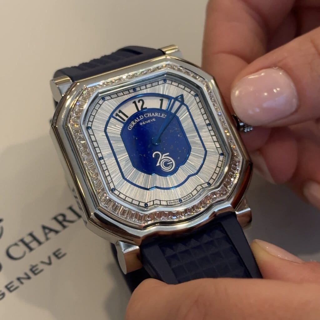 Gerarld Charles at Dubai Watch Week 2025