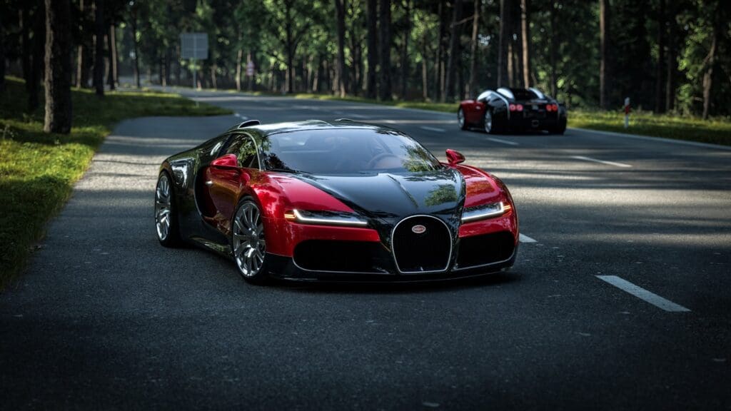 Bugatti Veyron Street